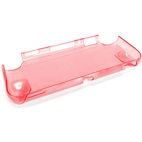 Nintendo Switch Lite Game Tech Crystal Back Cover Clear Pink