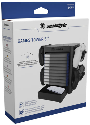 PS5 Snakebyte Games Tower 5