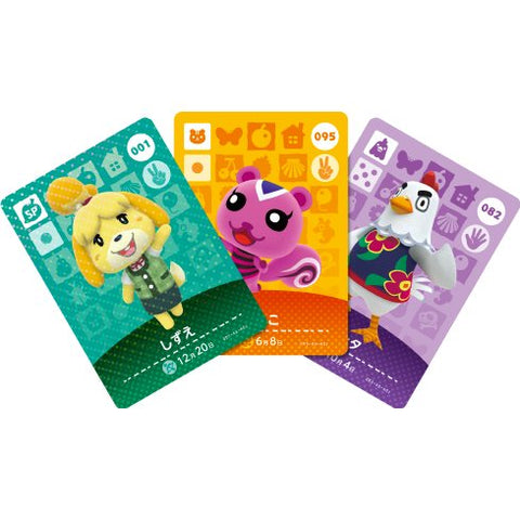 Nintendo Amiibo Cards Series 1 - Animal Crossing