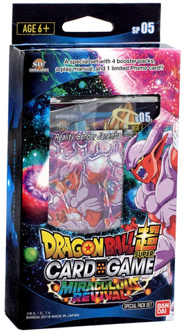 Ban Dai Dragon Ball Miraculous Revival Special Pack
