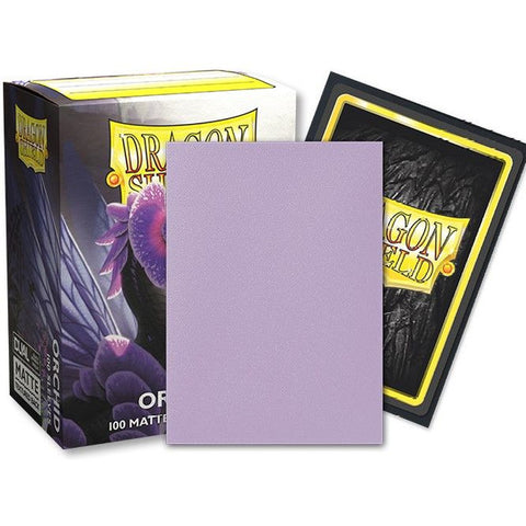 Dragon Shield Deck 100 Dual Matte sleeves - Orchid