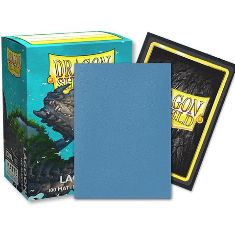 Dragon Shield Deck 100 Dual Matte sleeves - Lagoon