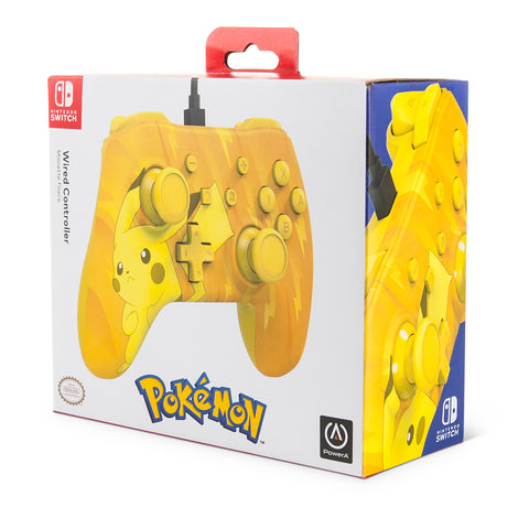 Nintendo Switch Powera Wired Controller - Pikachu