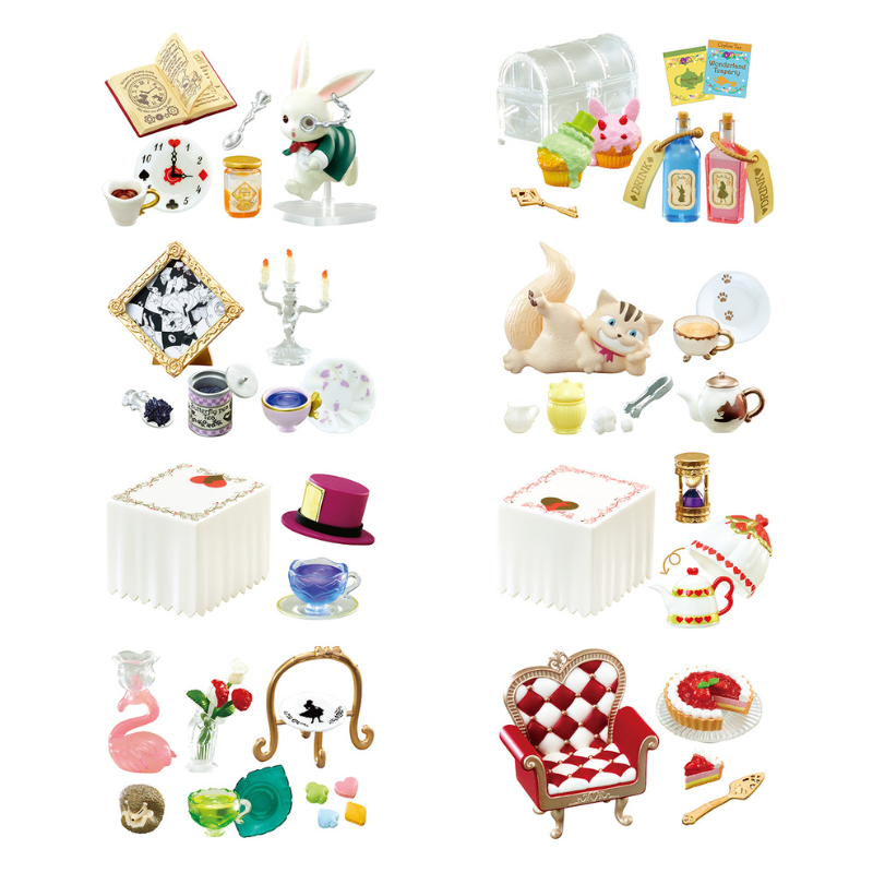 Re-Ment Petit Sample Wonderland Tea Party (Set of 8) | PLAYe