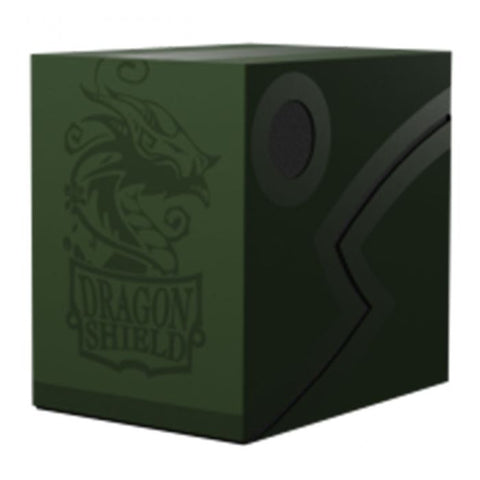 Dragon Shield Double Shell Box - Forest Green