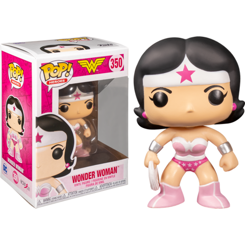 Funko POP! (350) Wonder Woman Breast Cancer Awareness