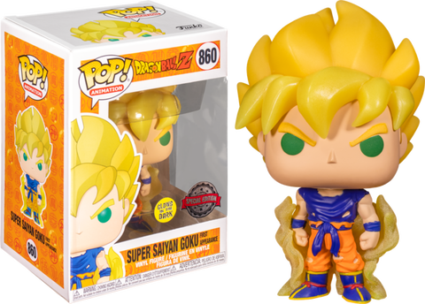 Funko POP! (860) Dragon Ball Z SSY Goku Special Edition