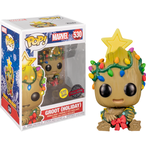 Funko POP! (530) Marvel Groot (Holiday)