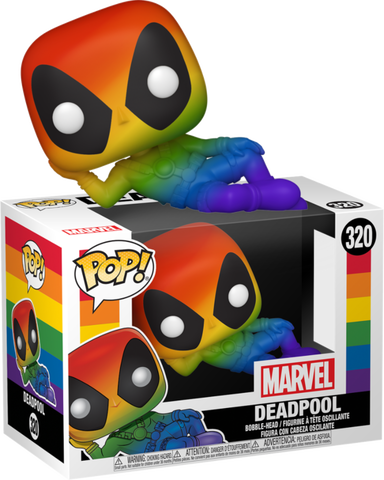 Funko POP! (320) Deadpool Pride 2021 Rainbow Pop!