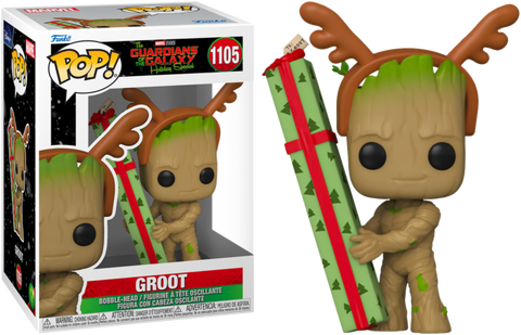 Funko POP! (1105) Guardians of the Galaxy Holiday Special Groot