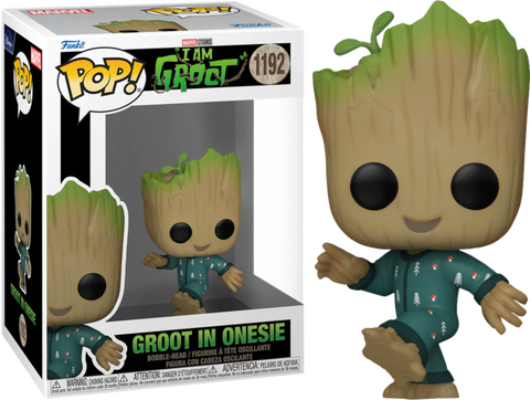 Funko POP! (1192) Marvel I Am Groot Groot In Onesie