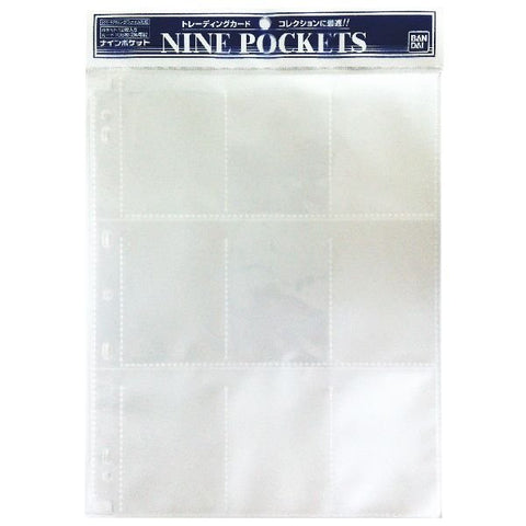 Bandai 9 Pocket Pages - 12 Pages Refill