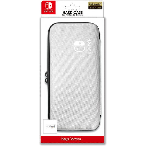 Nintendo Switch Irodori Keys Factory Hard Case White