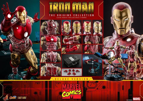 Hot Toys CMS08-D38 1/6 Scale Iron Man Deluxe Edition