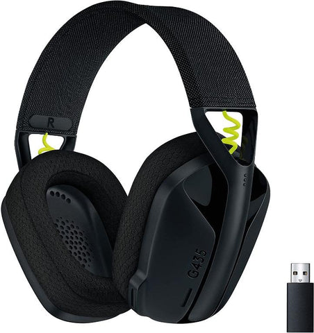 Logitech G435 Wireless Gaming Headset - Black