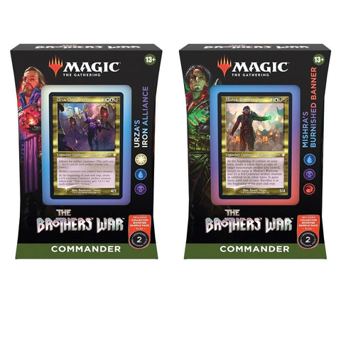 Magic The Gathering The Brothers' War Commander Deck (Set of 2)