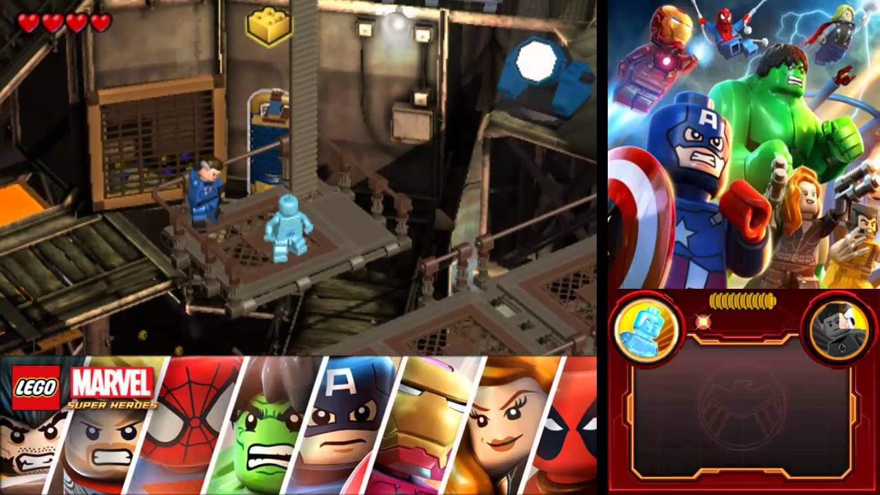 Heroes: PLAYe in | Peril LEGO Super Marvel Universe 3DS