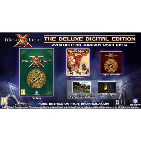 PC Might & Magic x Legacy Deluxe Edition