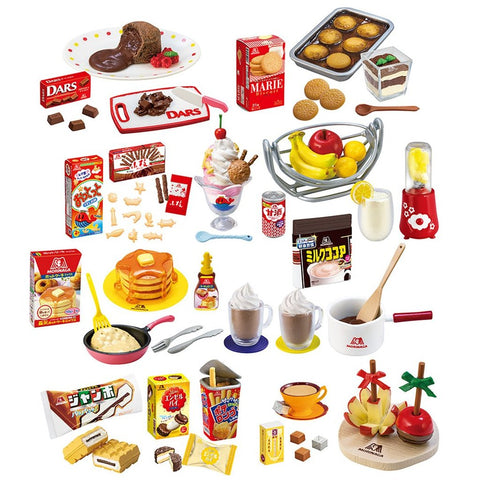 Re-Ment Morinaga Sweets Recipe (Set of 8)