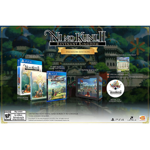 PS4 Ni No Kuni II Revenant Kingdom Premium Edition (R1)