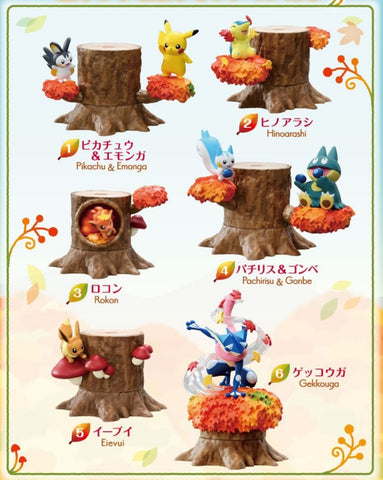 Re-Ment Pokemon Forest 5 Set (Set of 6)