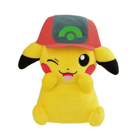 Pokemon Pikachu Plush Ash Cap (Hoenn Version)