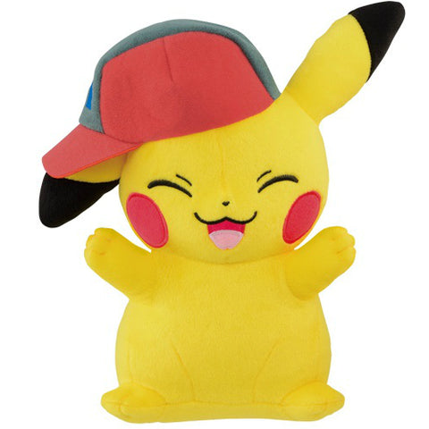 Pokemon Pikachu Plush Ash Cap (Sinnoh Version)