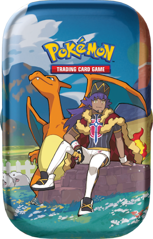Pokemon SS12.5 Crown Zenith Pokemon Mini Tin Leon & Charizard