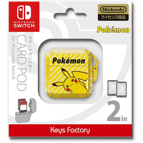 Nintendo Switch Keys Factory Pokemon Pikachu Card Pod