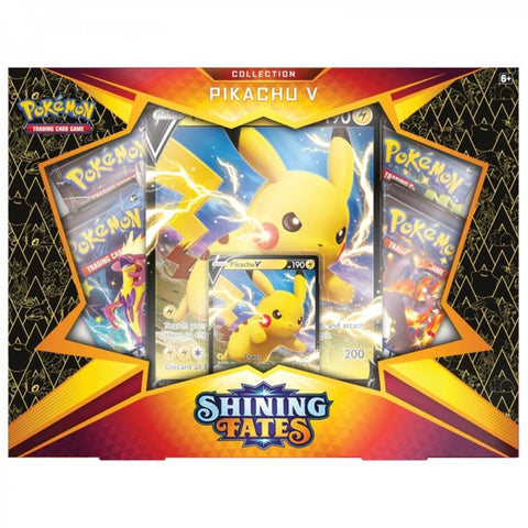 Pokemon Shining Fates Pikachu V Box Collection