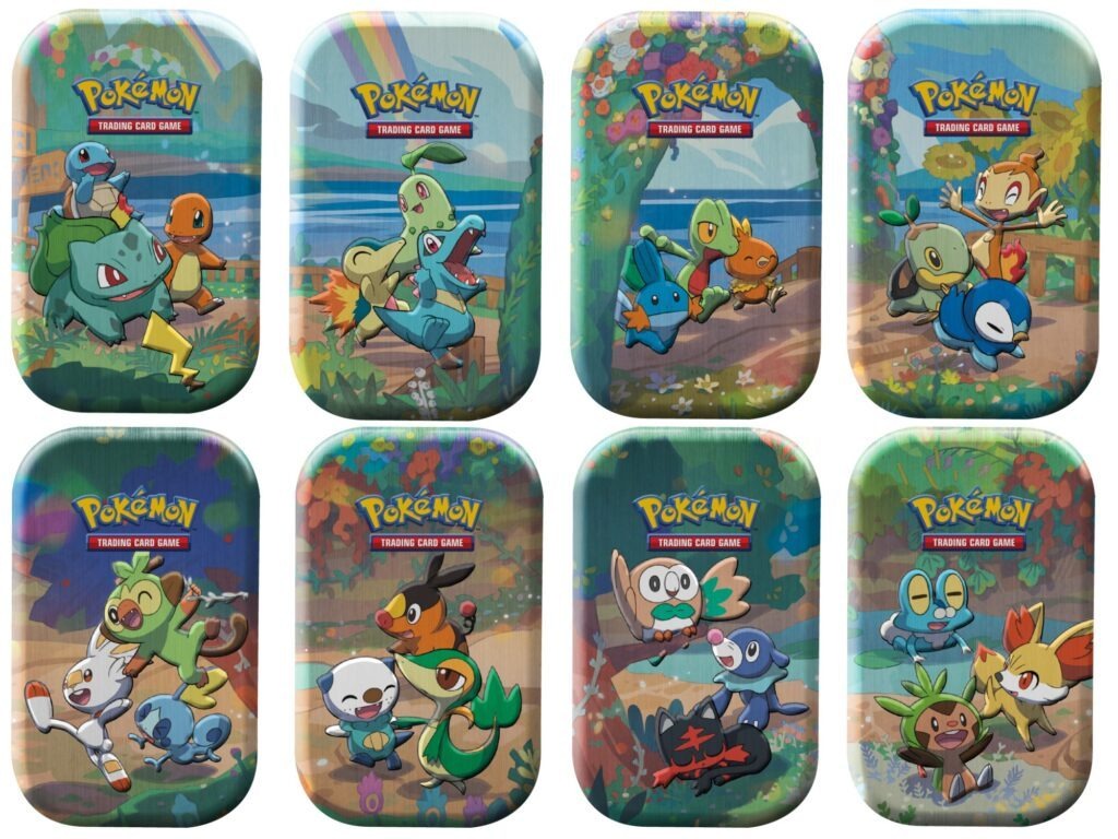 Pokemon TCG 25th Anniversary Mini Tin (Set of 8) | PLAYe Pokemon TCG 25th Anniversary Mini Tin (Set of 8) | PLAYe
