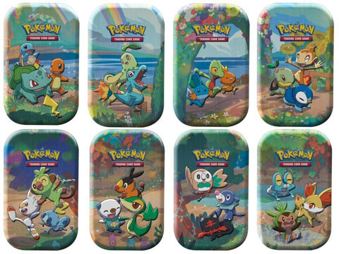 Pokemon TCG 25th Anniversary Mini Tin (Set of 8)