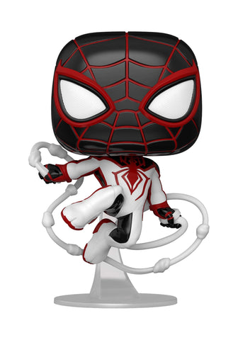 Funko POP! (768) Spider-Man Miles Morales Game Track Suit