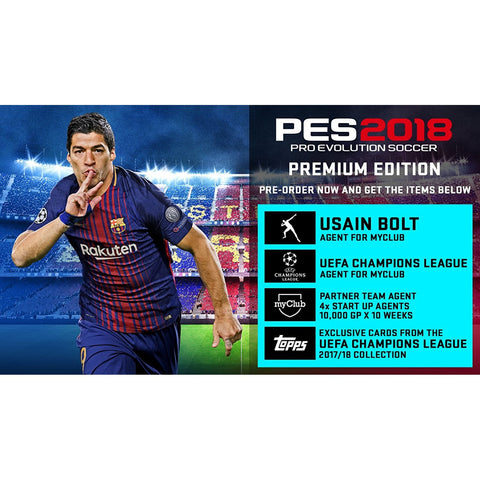 PS4 PES 2018 : Pro Evolution Soccer PE (EU)