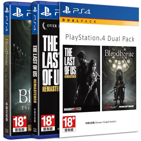 PS4 Masterpiece Pack The Last Of Us And Bloodborne (Region 3)