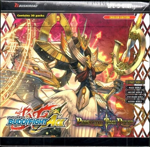 perfected time ruler booster box Buddyfight Ace BT07 Perfected Time Booster (ENG)