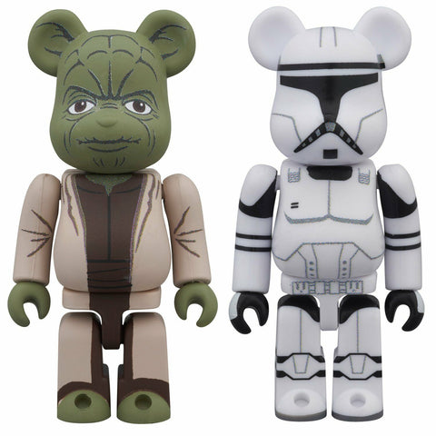 Be@Rbrick Star Wars Yoda & Clone Trooper
