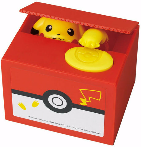 Shines Pikachu Coin Bank