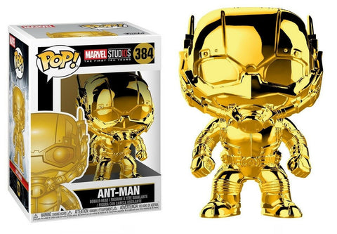 Funko POP! (384) Marvel 10th Anniversary Ant-Man Chrome
