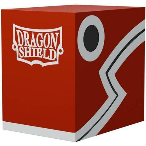Dragon Shield Double Shell Box - Red & Black