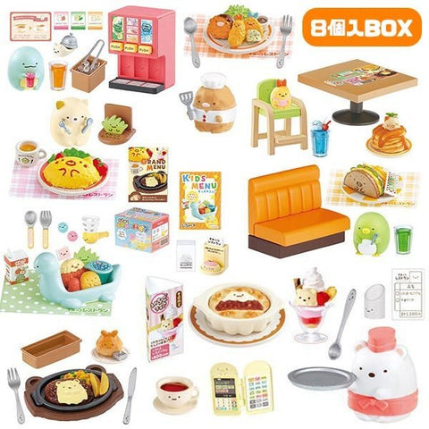 Re-Ment Sumikkogurashi Restaurant (Set of 8)