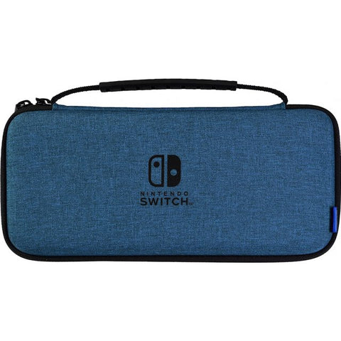Nintendo Switch Oled Slim Hard Pouch - Blue