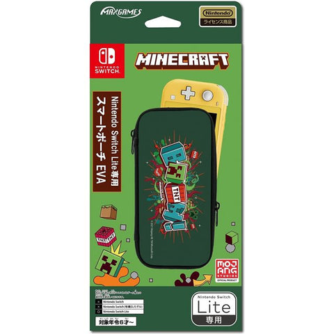 Nintendo Switch Lite Max Games Minecraft EVA Pouch