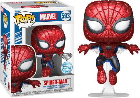 Funko POP! (593) Marvel 80th Spider-Man Diamond Glitter