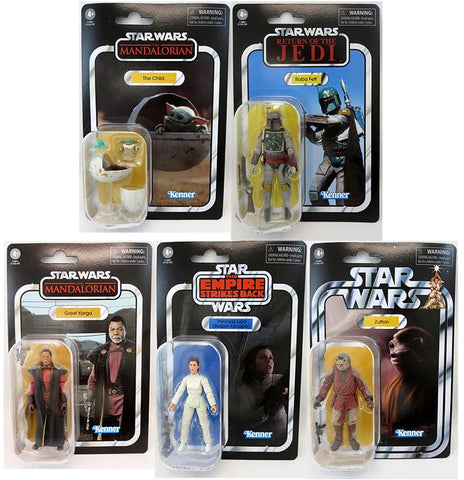 Star Wars E77635L05 Vin S3 Vintage (Set of 5)