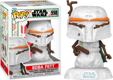 Funko POP! (558) Star Wars Holiday Boba Fett Snowman