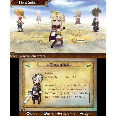 3DS The Legend of Legacy