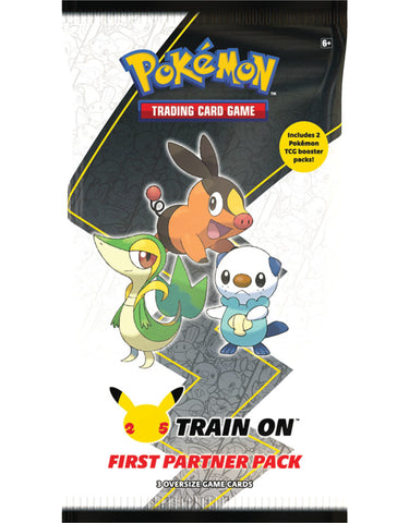 Pokemon Train on First Partner Pack Unova