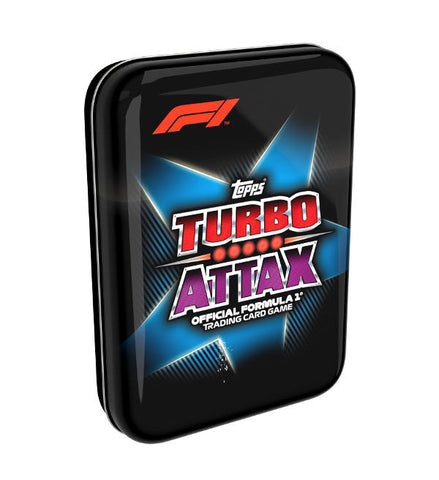 Topps Turbo Attax 2022 Mini Tin Box - Blue