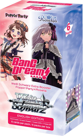 Weiss Schwarz BanG Dream! Poppin`Party x Roselia Booster (ENG)